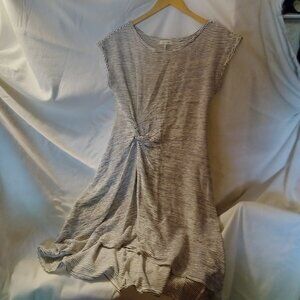 Max Studio Cap Sleeve Asymmetrical Hem Dress